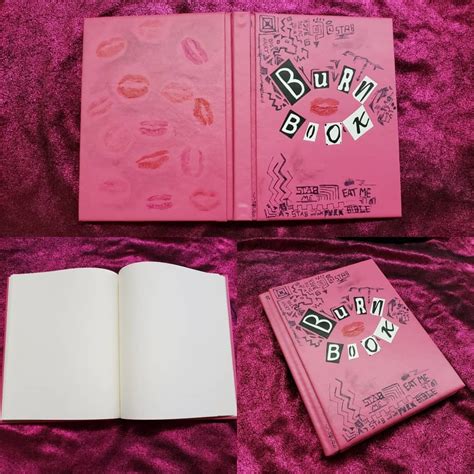 Burn Book - Blank Sketchbook (Inspired by Mean Girls) - Geekify Inc