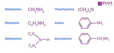 Amines - Formula, Structure, Nomenclature, Classification, Preparation, Basicity, FAQs and ...