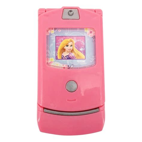 Toy Flip Phone (Princess, Pink) Pretend Play, Dialing Sounds, Toy ...