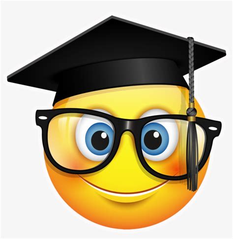 Download Emoji Graduation Png - Emoji Con Gorro De Egresados ...