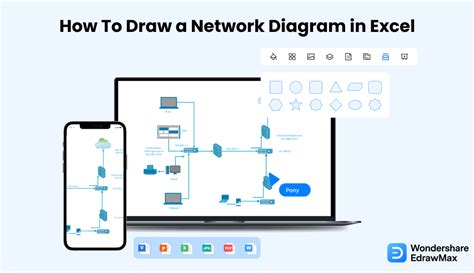 How to Draw a Network Diagram in Excel | EdrawMax