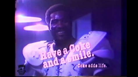 Mean Joe Greene 1979 Coca Cola Super Bowl TV Commercial Have A Coke And A Smile! - YouTube