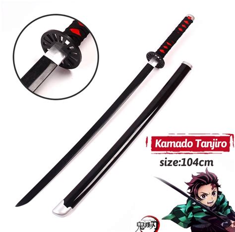 Demon Slayer sword toy 104 cm (Kamado Tanjiro) cosplay anime, Hobbies ...