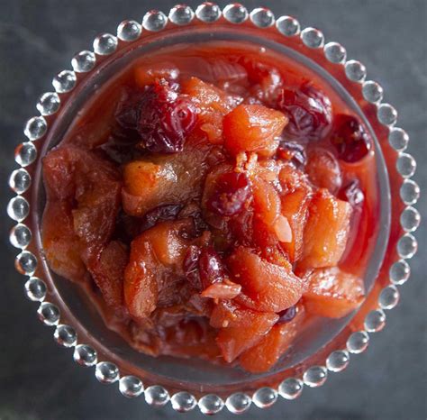 Spiced Apple Cranberry Chutney – SBCanning.com – homemade canning recipes