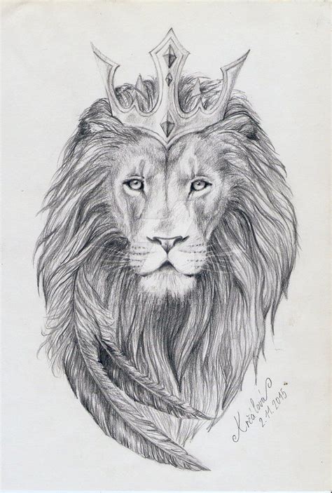 Crown Lion Sketch Art Wallpaper - Best Wallpaper HD | Lion sketch, Lion tattoo, Tattoo design ...