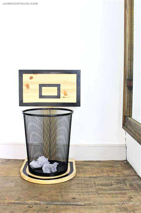 Ana White | Basketball Hoop Trash Can - DIY Projects