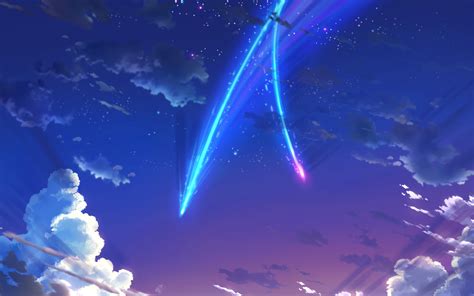 Your Name: Stunning HD Wallpaper Journey Through Anime Skies