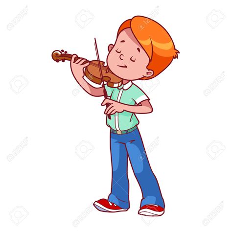 Play the violin clipart - Clipground