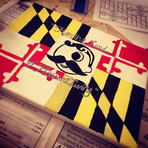 Maryland Flag Painting at PaintingValley.com | Explore collection of Maryland Flag Painting