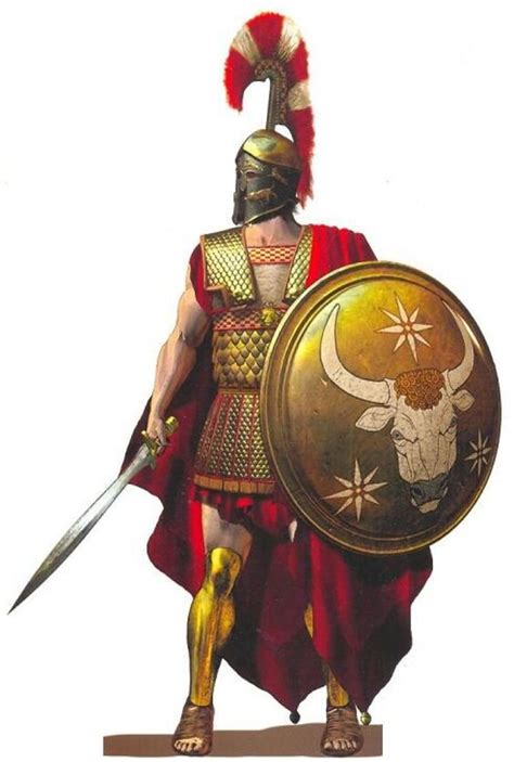 10 Military uniforms of ancient Greek warriors