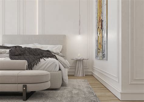 MINIMALIST SCANDINAVIAN BEDROOM on Behance