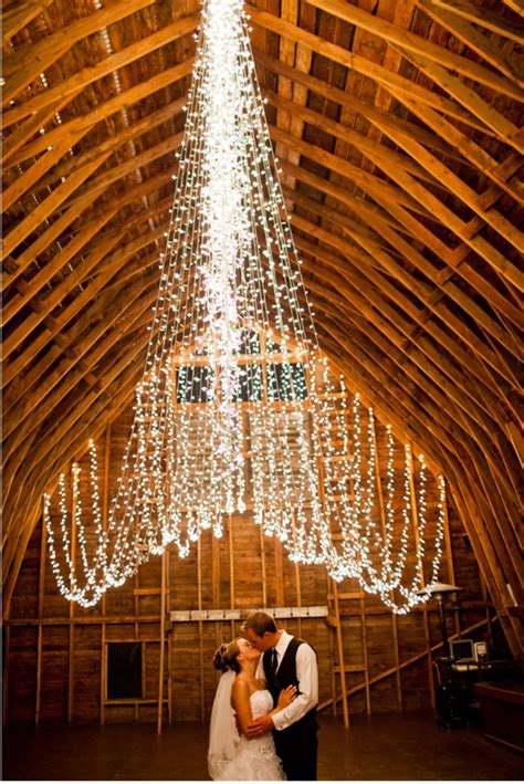 barn lighting | Wedding lights, Barn wedding, Creative lighting