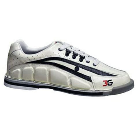 3G Mens Tour Ultra Bowling Shoes Right Hand- White/Black - Walmart.com - Walmart.com