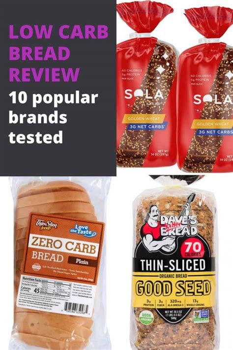 Low-Carb Bread Review: 10 Popular Brands Tested - Diabetes Strong