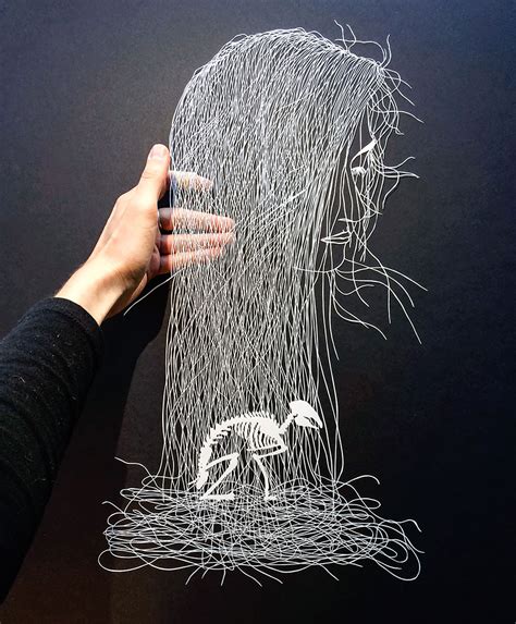 Incredibly Detailed Hand-Cut Paper Art By Maude White | Bored Panda