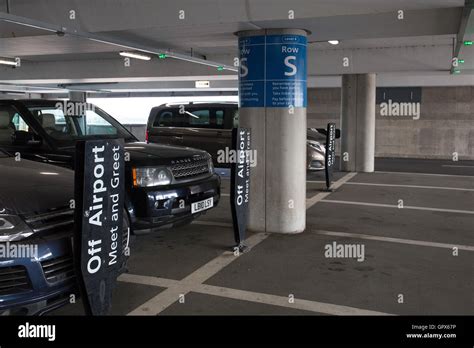 Heathrow Terminal 5 Valet parking car park Stock Photo - Alamy