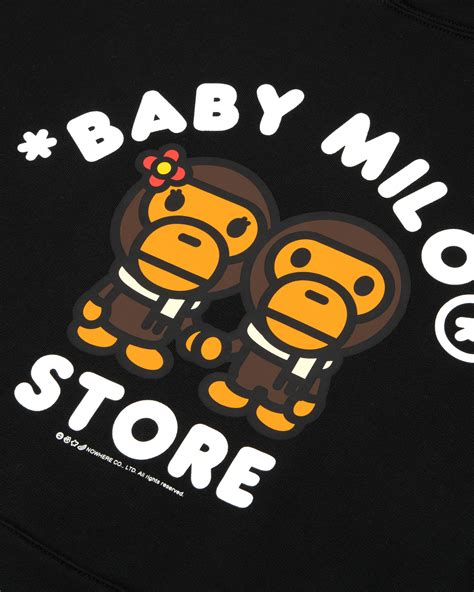 Shop Baby Milo Hoodie Online | BAPE