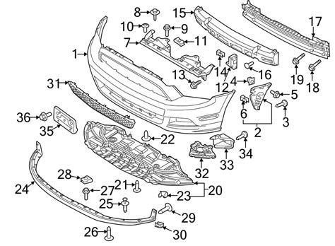 Ford Mustang Parts Diagram