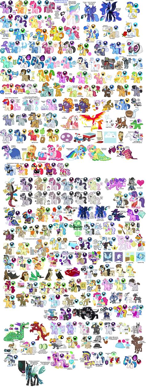 (pretty much) EVERY SINGLE PONY OR CHARTER IN THE SHOW! Celestia And Luna, My Little Pony Comic ...