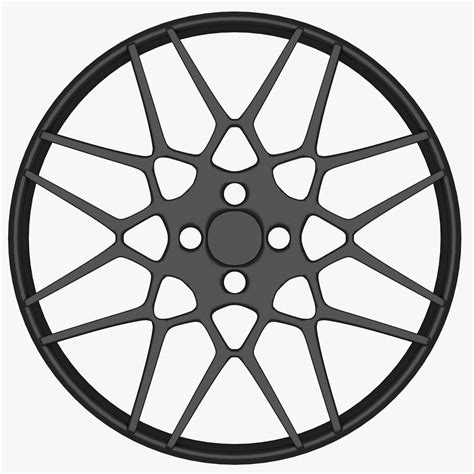 3D model Alloy car rims wheels VR / AR / low-poly OBJ 3DS FBX BLEND | CGTrader.com