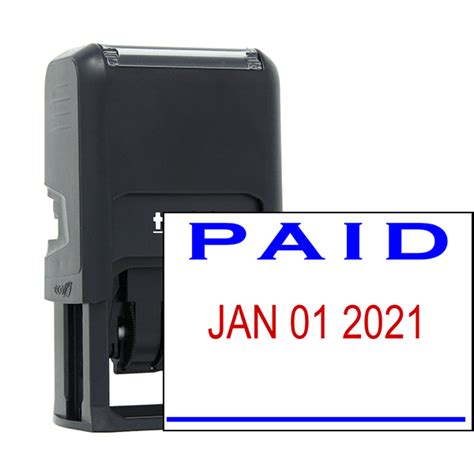 Paid Date Stamp | HC Brands