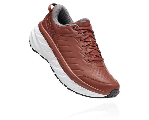 Men's Bondi SR Cushioned Leather Slip Resistant Shoe | HOKA®