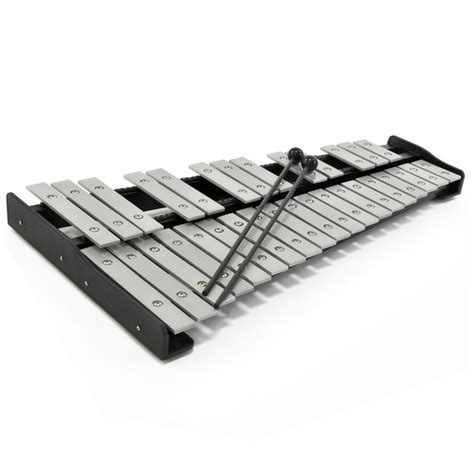 Glockenspiel Orquestral de 32 Notas Gear4music com Suporte + Estojo na ...