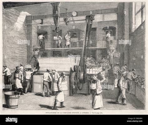 Victorian Bakery Scene Stock Photo - Alamy