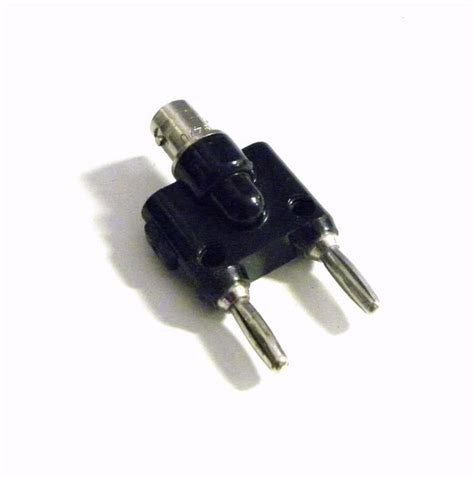 ITT Pomona Model 1269 BNC Female To Double Banana Coaxial Adapter 30VA – Surplus Select