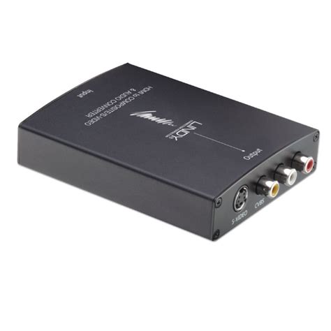 HDMI to Composite/S-Video & Audio Converter - from LINDY UK