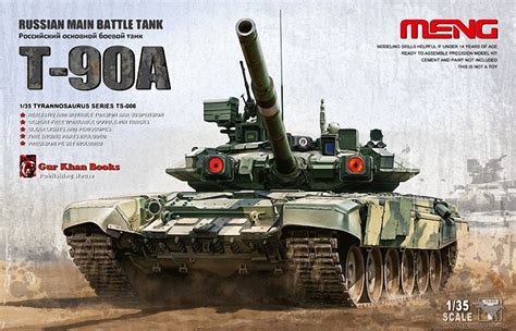 Buy Meng "Model 1:35 Russian T-90 Main Battle Tank" Kit (Multi-Colour ...