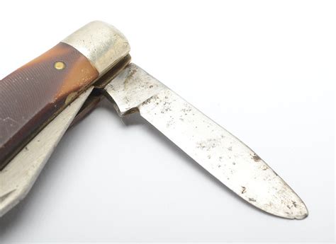 Vintage Schrade "Old Timer" Three Blade Pocket Knife | EBTH