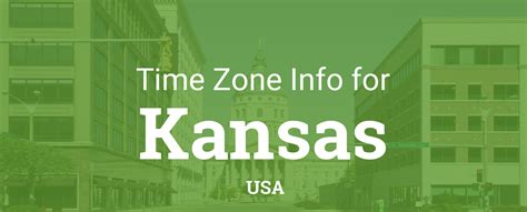 Time Zones in Kansas, United States