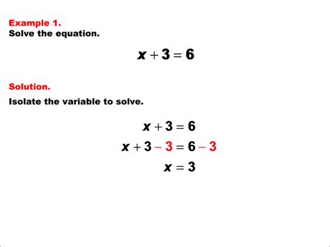 Algebra 1 Equation Examples - Tessshebaylo