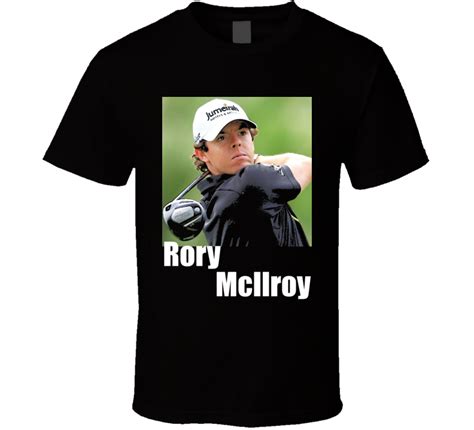 Rory McIlroy Golf Champion Golfer Name T Shirt