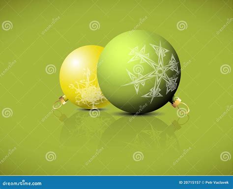 Christmas Spheres with Snowflakes Ornaments Stock Illustration - Illustration of gift, jewel ...