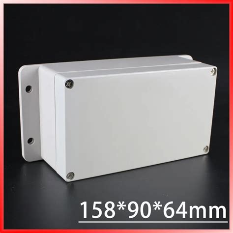 158*90*64mm IP68 abs electronics enclosure for PCB with solid cover waterproof enclosure abs ...