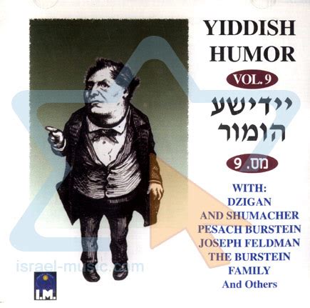 Yiddish Humor Vol. 9 - Israel Music