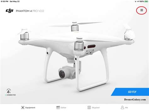 DJI Drones - How To Use The GO App Flight Simulator - Drones Galaxy