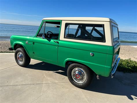 1971 Green classic Ford Bronco | Custom Classic Ford Bronco Restorations by BSPŌK BUILDS