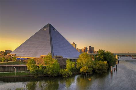 They Pyramid design was a a play off the city of Memphis in Egypt. Description from forums ...