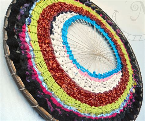 Macrame Wall Hanging Textile Wall Art From Fabric Scraps - Etsy