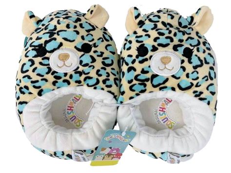 Squishmallows Kids Slippers Liv Leopard 2-3 - Walmart.com