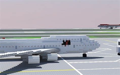 Boeing 747-400 Minecraft Map