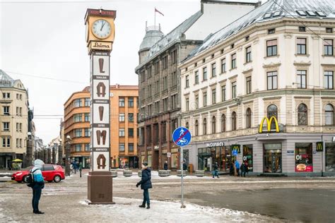 Laima Clock in Riga, Latvia Editorial Image - Image of sightseeing, building: 67312855