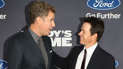 Mark Wahlberg Goes Casual Will Ferrell Suits Up At Daddy's Home Premier ...