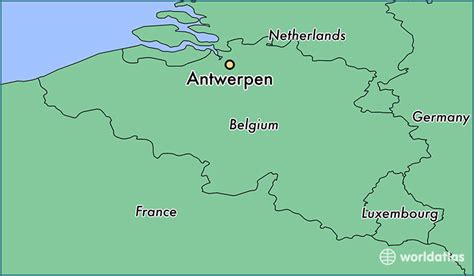Where is Antwerpen, Belgium? / Antwerpen, Flanders Map - WorldAtlas.com