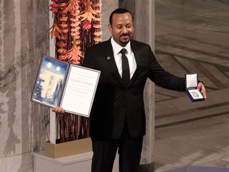 Ethiopian Prime Minister Abiy Ahmed Wins Nobel Peace Prize Amidst ...