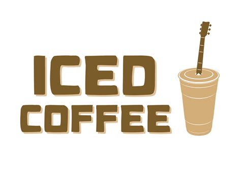 Iced Coffee (Cover Band) Logo by Dan Toth on Dribbble