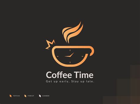 Coffee time logo design by Rimon Hasan on Dribbble